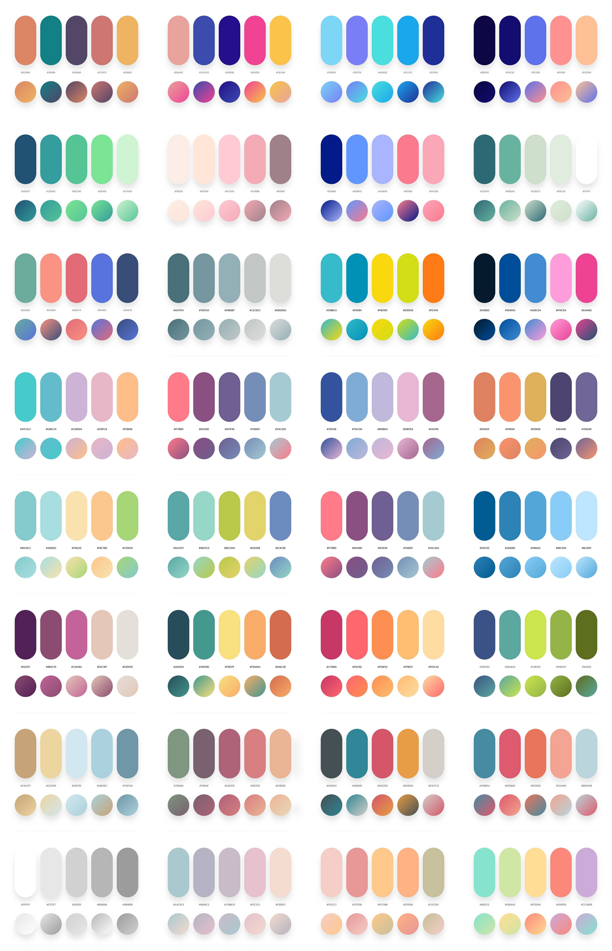 39 Beautiful Color Palettes For Your Next Design Project